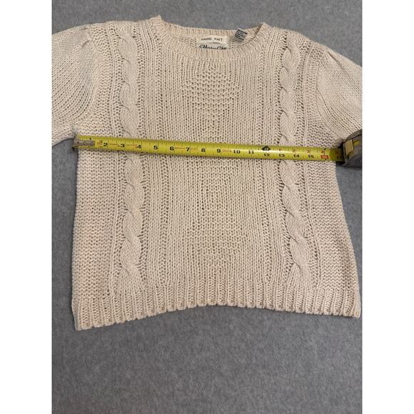 Vintage 80’s Hunters Glen Hand Knit Sweater - Size M - Picture 7 of 7
